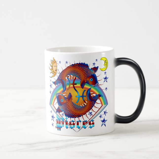 Taza Mágica Pisces-Zodiac-V-1 (Derecha)