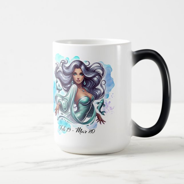 Taza Mágica Piscis  (Derecha)