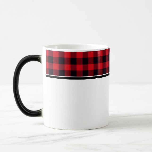 Taza Mágica Plaid Coffee Mug (Izquierda)
