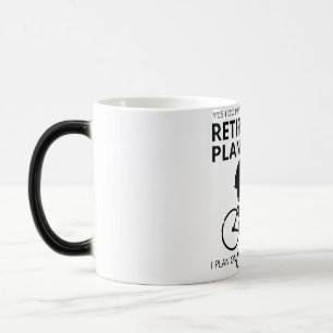 Taza Mágica Planeo ir en bicicleta cuando me jubile
