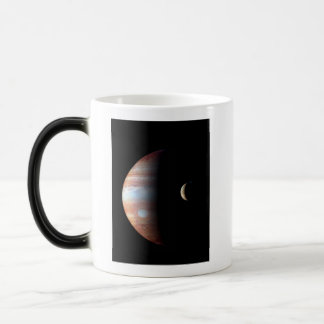 Taza Mágica Planeta Gigante Gaseoso Júpiter y Luna Galileana I