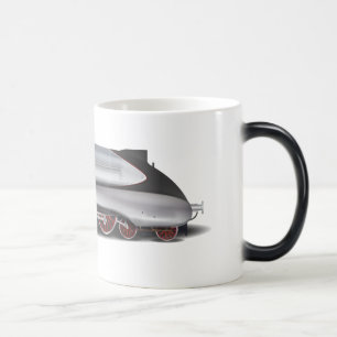 Taza Mágica Plata de máquina de vapor