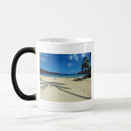 Taza Mágica Playa de la bahía de Hawaii Hanauma