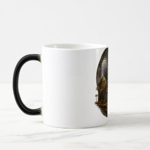 Taza Mágica Poder Silencioso   Gran Diseño de la Esfinge de Eg