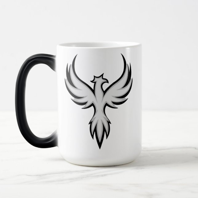 Taza Mágica Poderoso Fénix Rising Ceramic Mug (Izquierda)
