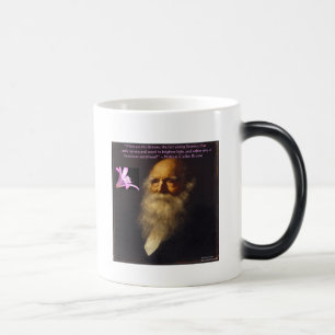 Taza Mágica Poema Floral de William Cullen Bryant