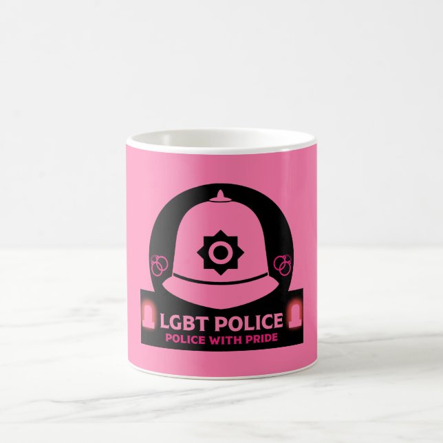 Taza Mágica Policía del Orgullo Gay LGBT+ (Centro)