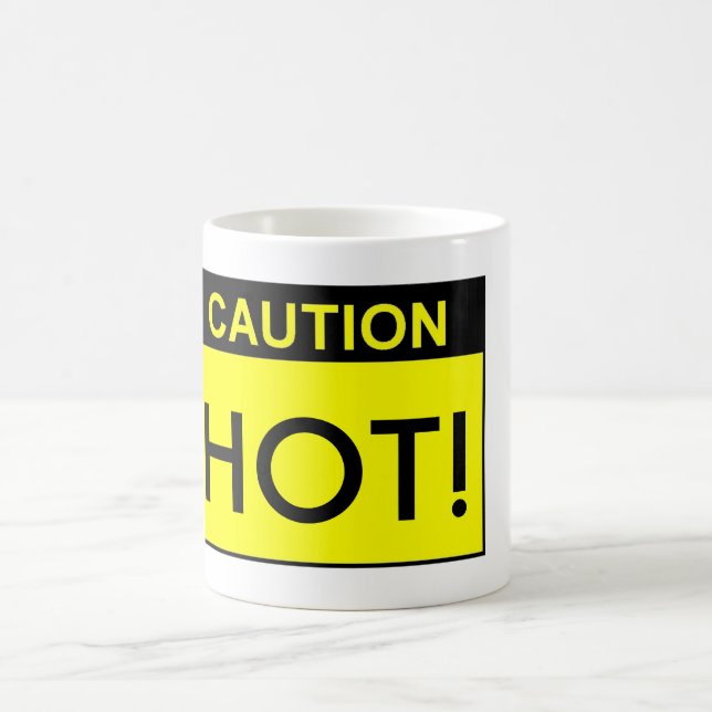 Taza Mágica ¡Precaución! ¡CALIENTE! (Centro)