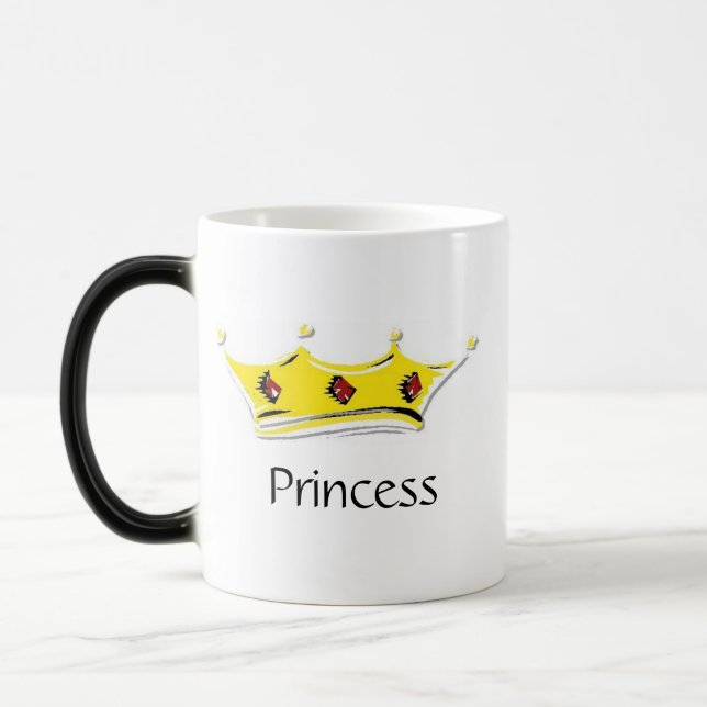 Taza Mágica Princesa Mug del cambio del color (Izquierda)