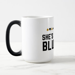 Taza Mágica Probablemente es una tontería - Funny Poker Pun De