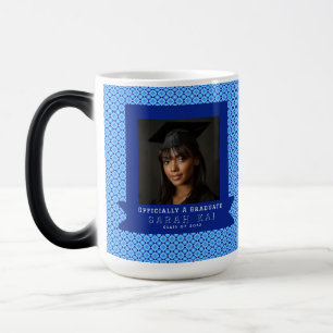 Taza Mágica Profesor Certificado de Impresión Cuadrada Negrita