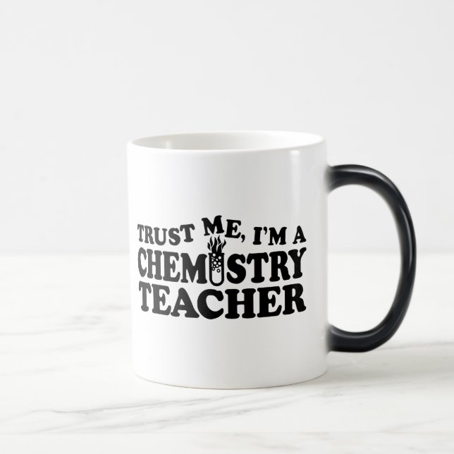 Taza Mágica Profesora de Química (Derecha)