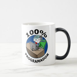 Taza Mágica Programador 100%