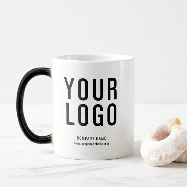 Taza Mágica Promoción del logotipo comercial de personalizado (Con donut)
