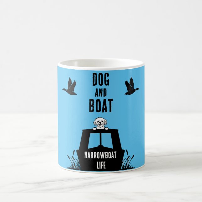 Taza Mágica Propietario de canalboat de lancha estrecha (Centro)