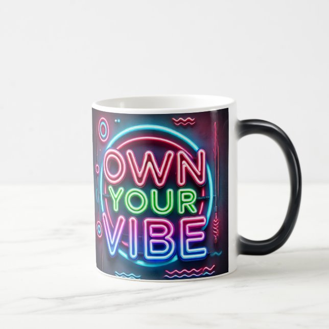 Taza Mágica Propietario de su viba - Neon Morphing Mug (Derecha)