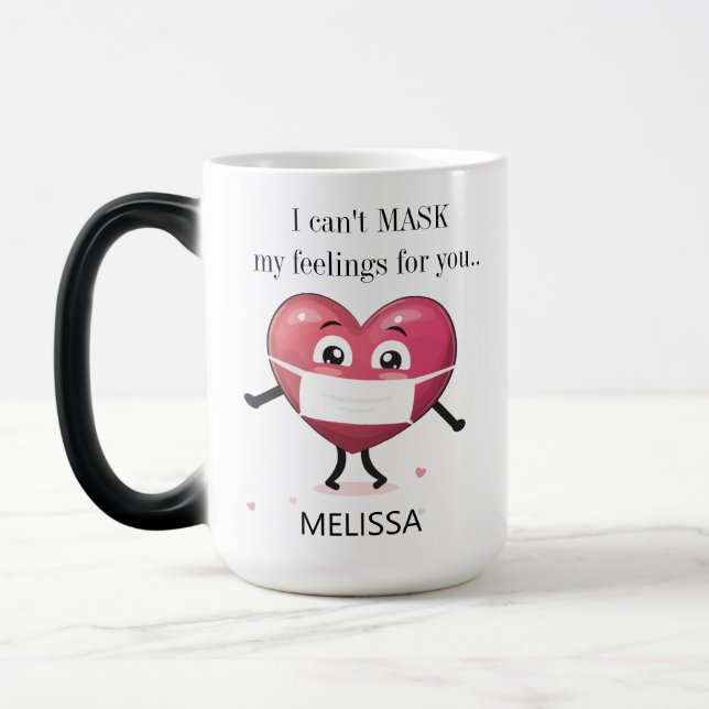 Taza Mágica Propuesta Personalizada En Una Pandemia (Izquierda)