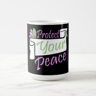 Taza Mágica Protege Tu Paz Salud Mental Bienestar Consciente