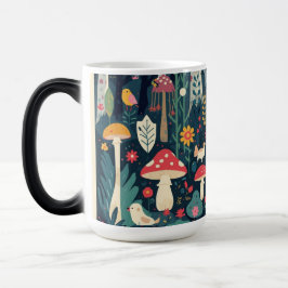 Taza Mágica psychedelic mug design