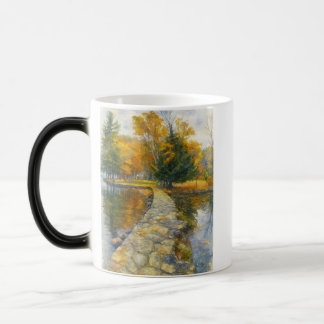 Taza Mágica Puente de otoño