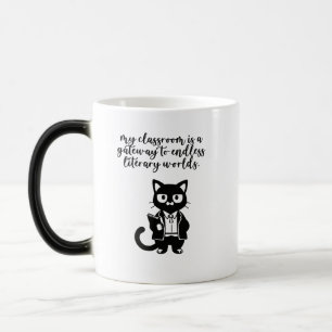 Taza Mágica Puerta de entrada del aula Mundos literarios sin f