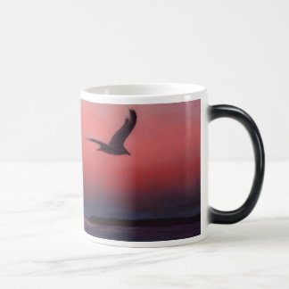 Taza Mágica Puesta del sol sobre Martha's Vineyard
