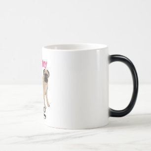 Taza Mágica Pug