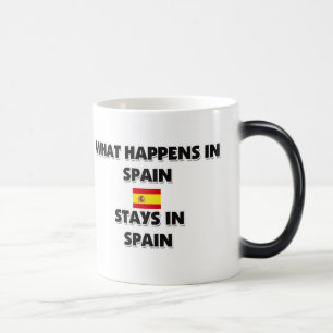 Taza Mágica Qué sucede en las estancias de ESPAÑA allí