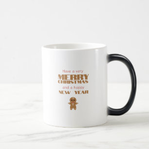 Taza Mágica Que tengan una Feliz Navidad y un feliz Año Nuevo