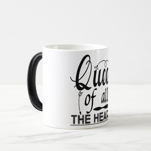 Taza Mágica queen of all the heart (Anverso izquierdo)