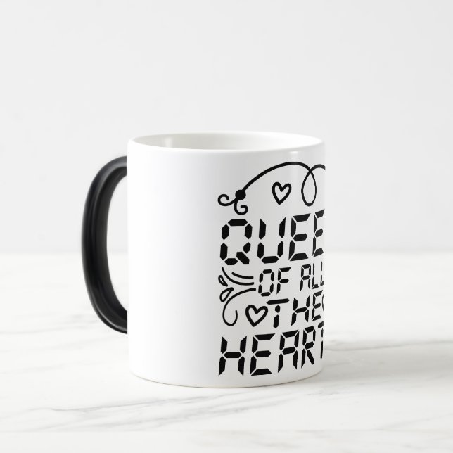 Taza Mágica queen of all the hearts (Anverso izquierdo)