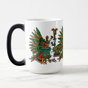 Taza Mágica Quetzalcoatl – Dios Serpiente Emplumada de la Maña