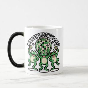 Taza Mágica Quien Deja Salir A Las Ranas