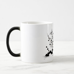 Taza Mágica Rama de flores de cerezo