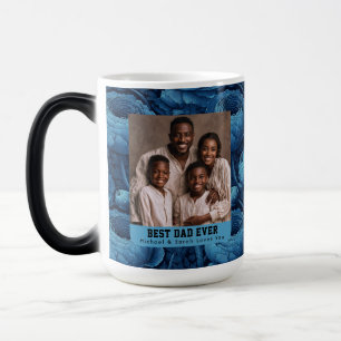 Taza Mágica Ramo artístico de ranúnculos para foto de papá pri