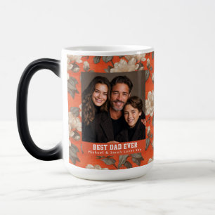 Taza Mágica Ramo de Gardenias Modernas Día del Padrastro Espre