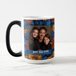 Taza Mágica Ramo de girasoles románticos para el día del padre