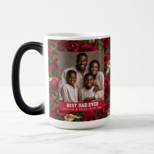 Taza Mágica Ramo de Lirios de Calla Botánicos Día del Padre Ce
