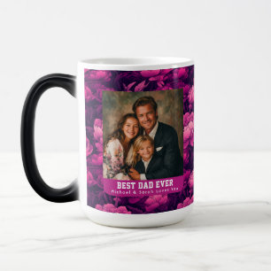 Taza Mágica Ramo de peonías clásicas Cumpleaños del abuelo Sta