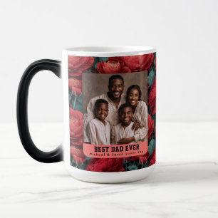Taza Mágica Ramo Floral de Ranunculus para el Cumpleaños de Pa