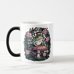 Taza Mágica Rana en hongo
