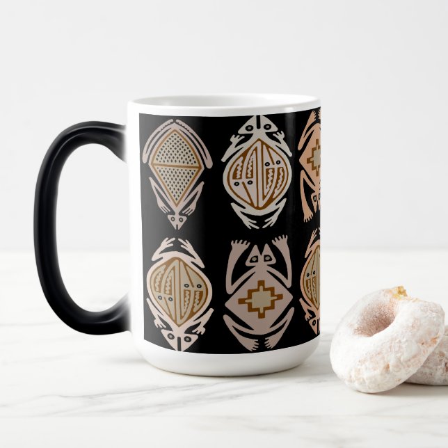 Taza Mágica Ranas de Salto (Con donut)