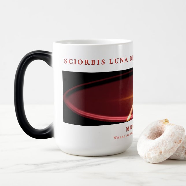 Taza Mágica Rastro Lunar (Con donut)