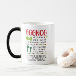 Taza Mágica Receta de huevos Mug