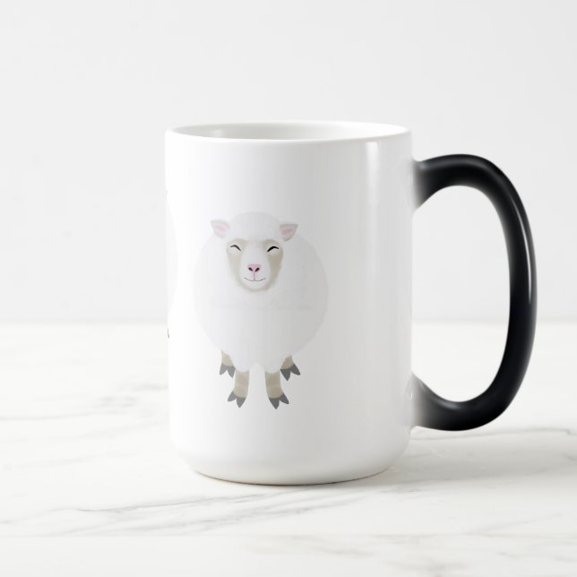 Taza Mágica Recuento de Mug de Oveja (Derecha)