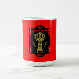 Taza Mágica Recuerdo conmemorativo de la coronación del Rey Ca