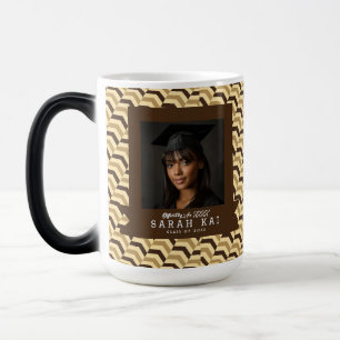 Taza Mágica Recuerdo de foto con impresión abstracta clásica