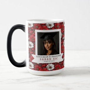 Taza Mágica Recuerdo de Foto Impresa de Anémonas Clásicas