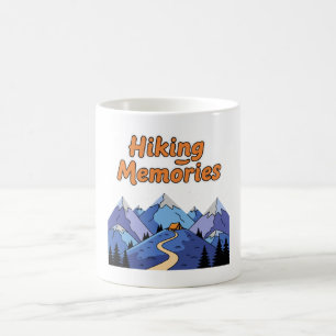 Taza Mágica "Recuerdos de Senderismo" Caprichoso Camping de Mo