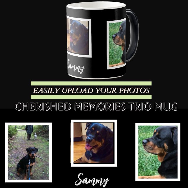 Taza Mágica Recuerdos preciados Mascota Trio Mug (Subido por el creador)